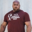 Футболка World's Strongest Man 2021 (бордовая)